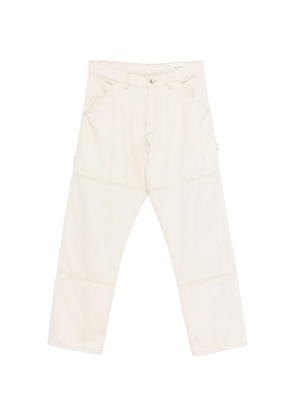 rag & bone knee-panelled denim - White