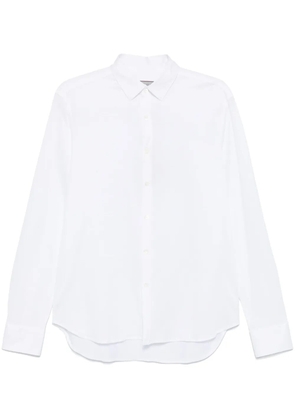 Canali mélange shirt - White