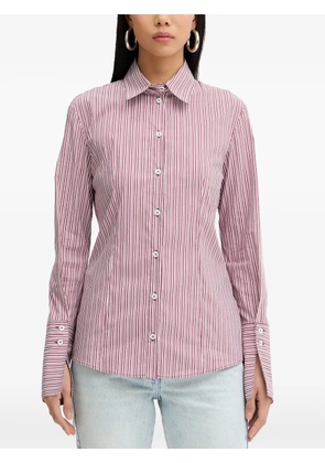 Patrizia Pepe striped shirt - Red