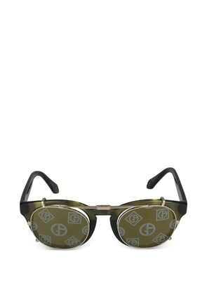 Giorgio Armani round-frame sunglasses - Green