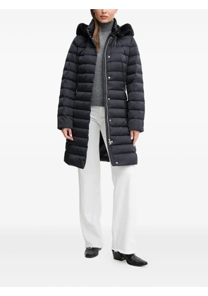 Geox Bettanie hooded quilted coat - Black