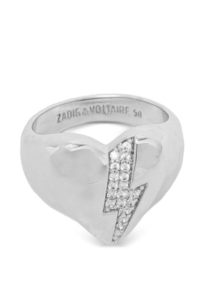 Zadig&Voltaire Heartbreaker Flash ring - Silver