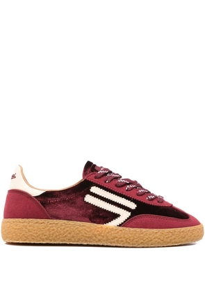 Puraai stripe-detail sneakers - Red