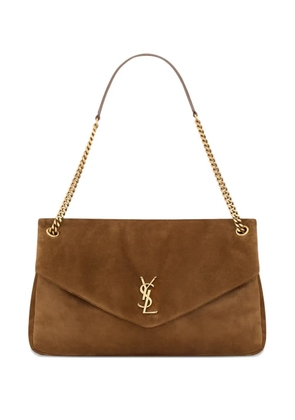 Saint Laurent chain-strap shoulder bag - Brown