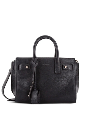 Saint Laurent Pre-Owned Sac de Jour Souple Bag Leather Nano tote bag - Black