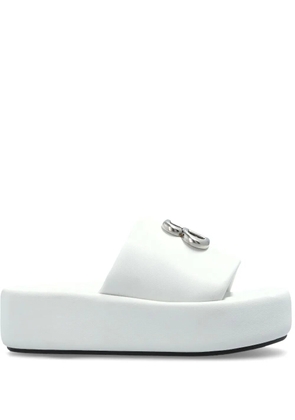 Balenciaga Rise slides - White