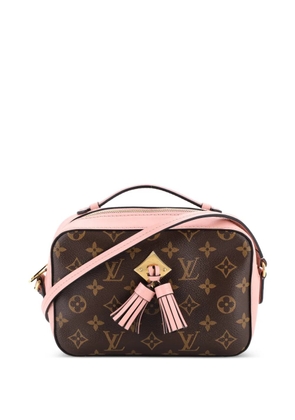 Louis Vuitton Pre-Owned Saintonge Handbag Monogram Canvas with Leather crossbody bag - Brown