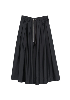 'S Max Mara Pineta drawstring pleated midi skirt - Blue