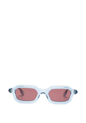 Paloceras rectangle-frame sunglasses - Blue