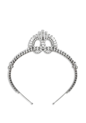 Jennifer Behr x Julia Hobbs Elodie crystal elodie tiara - Silver