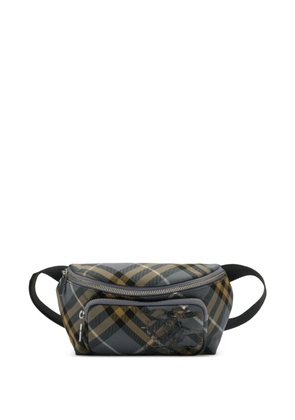 Burberry small Check belt bag - Blue