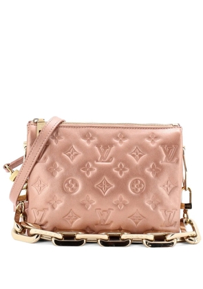 Louis Vuitton Pre-Owned Coussin Bag Monogram Embossed Lambskin BB crossbody bag - Neutrals