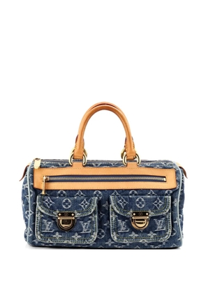 Louis Vuitton Pre-Owned Neo Speedy Bag Denim handbag - Blue