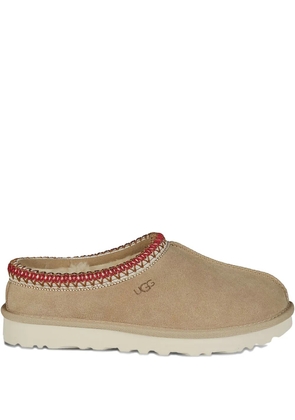 UGG Tasman braided slippers - SAND/DARK CHERRY