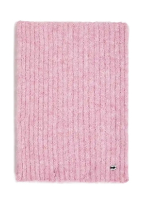 Karl Lagerfeld Ikon knit scarf - Pink