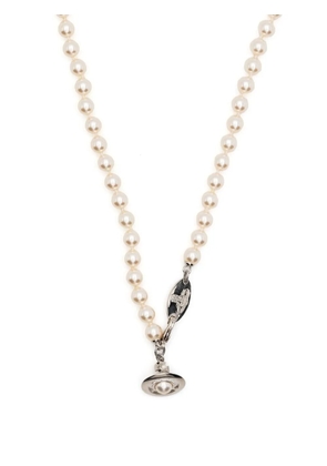 Vivienne Westwood faux-pearl necklace - Neutrals