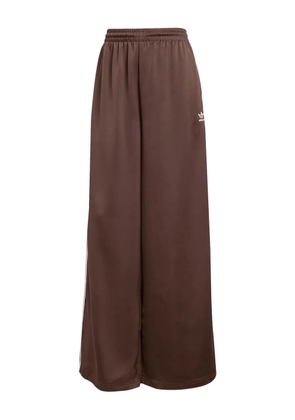 adidas side-stripe detail trousers - Brown