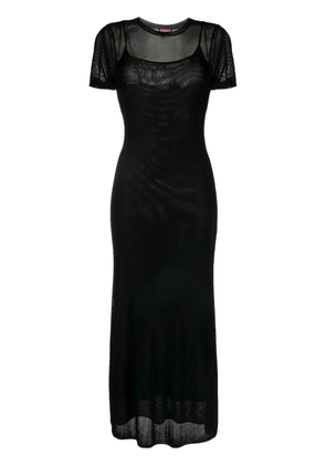 STAUD layered Gem dress - Black