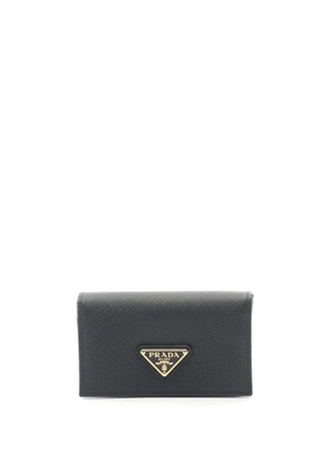 Prada Pre-Owned 2013-2025 Saffiano card holder - Black