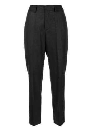 P.A.R.O.S.H. high-waist cropped trousers - Grey