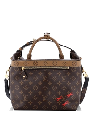 Louis Vuitton Pre-Owned City Cruiser Handbag Reverse Monogram Canvas PM shoulder bag - Brown
