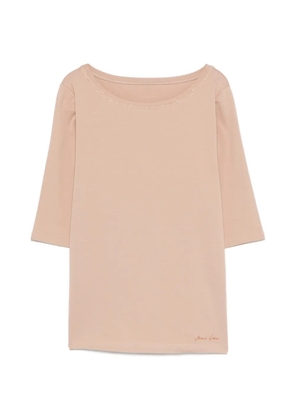 MARCCAIN round-neck T-shirt - Neutrals