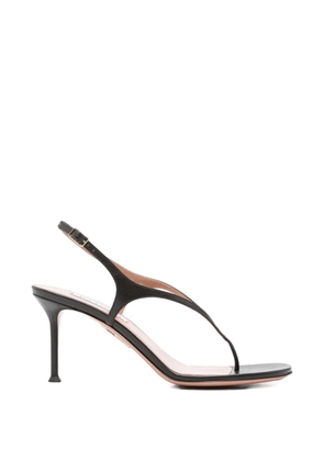 Aquazzura Bikini Thong leather sandals - Brown