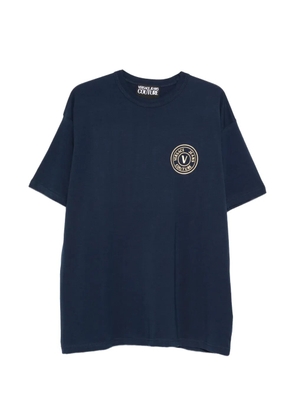 Versace Jeans Couture logo-detail T-shirt - Blue
