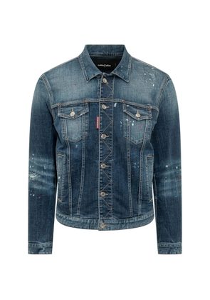 DSQUARED2 buttoned denim jacket - Blue