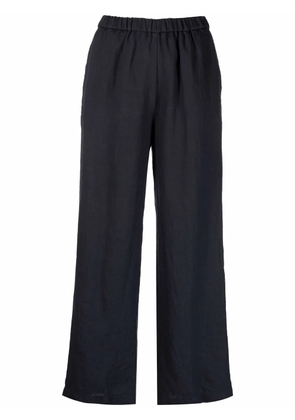 ASPESI wide-leg linen trousers - Blue