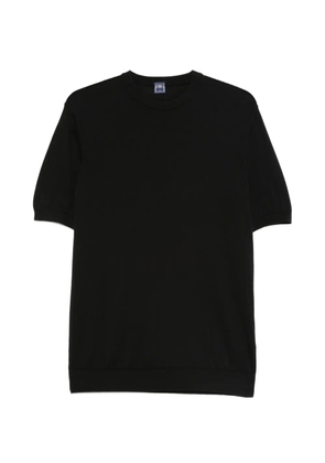 Fedeli crew-neck short-sleeve T-shirt - Black