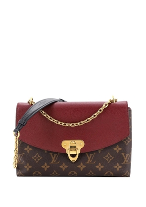 Louis Vuitton Pre-Owned Saint Placide Handbag Monogram Canvas and Leather shoulder bag - Brown