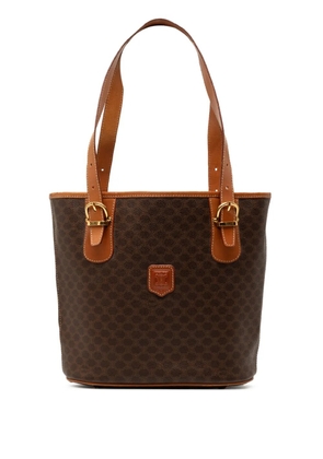 Celine Pre-Owned 1998 Macadam Coated Canvas tote bag - Brown
