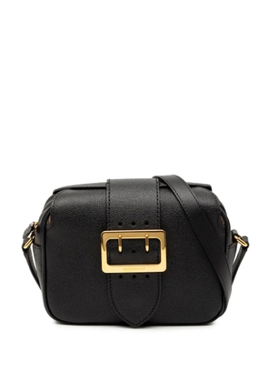 Burberry Pre-Owned 2000-2017 Small Soft Grained Calfskin Buckle crossbody bag - Black