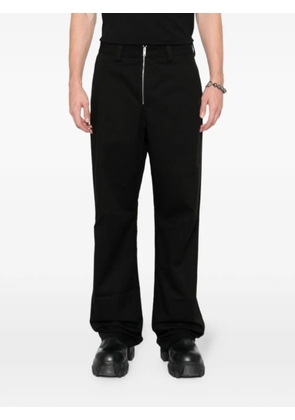 AMBUSH logo-patch trousers - Black