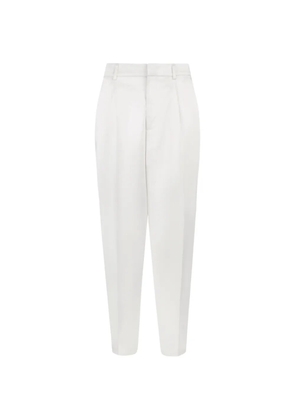 Philipp Plein satin trousers - White