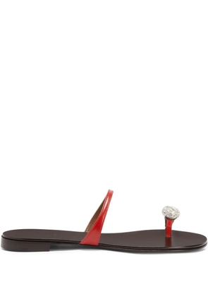 Giuseppe Zanotti Icon Ring sandals - Red