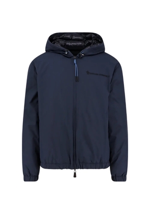 Moncler Grenoble reversible hooded jacket - Blue