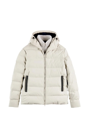 Fay hooded zip-up jacket - Grey