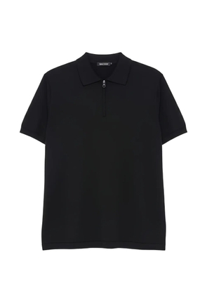 ASPESI zip-up polo shirt - Black
