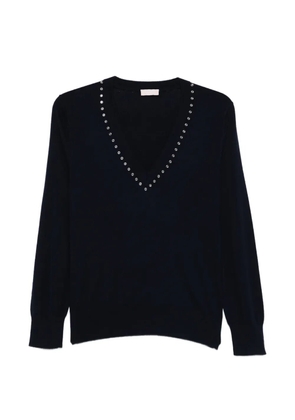 LIU JO V-neck sweater - Blue