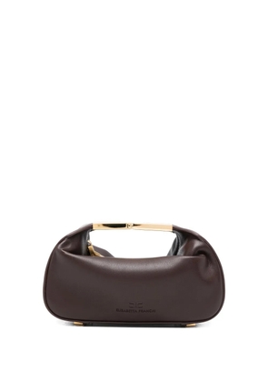 Elisabetta Franchi zipped mini bag - Brown