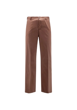 PT Torino Michael button charm trousers - Brown