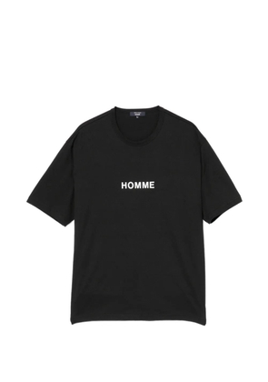 Comme des Garçons Homme logo-print T-shirt - Black