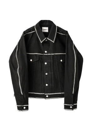 Takahiromiyashita The Soloist Racker stud jacket - Black