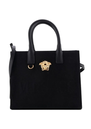 Versace Pre-Owned La Medusa Tote Embossed Canvas Small shoulder bag - Black