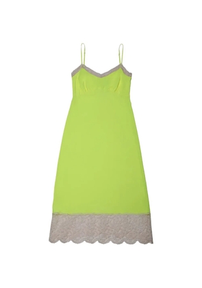 Simone Rocha lace-trim midi dress - Green