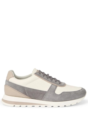 Brunello Cucinelli panelled sneakers - Grey