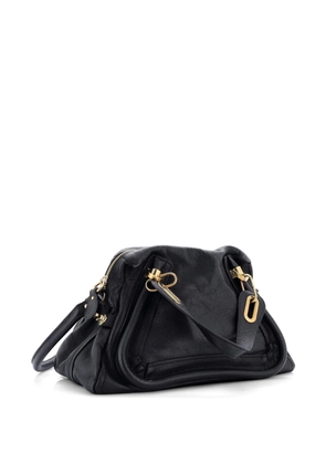 Chloé Pre-Owned Paraty Top Handle Bag Leather Medium satchel - Black