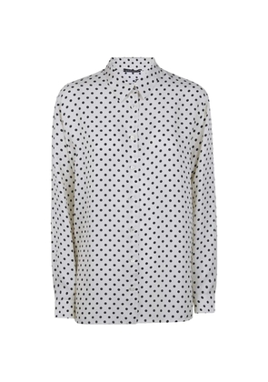 Laura Urbinati polka dot shirt - White